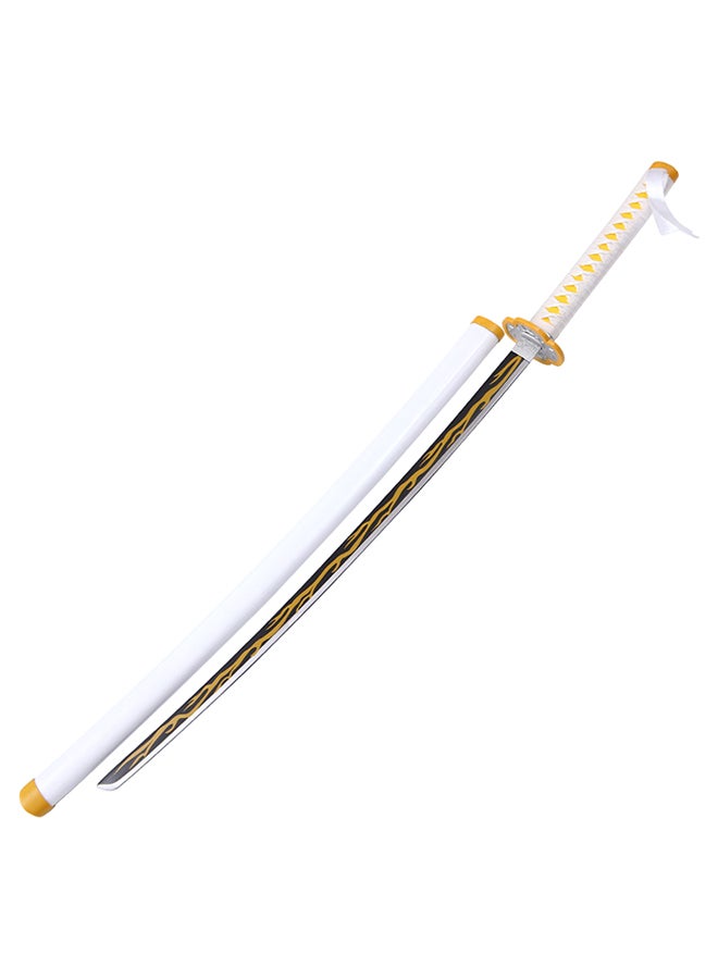 Demon Slayer Agatsuma Zenitsu Wooden Toy Sword 104cm - Image 2